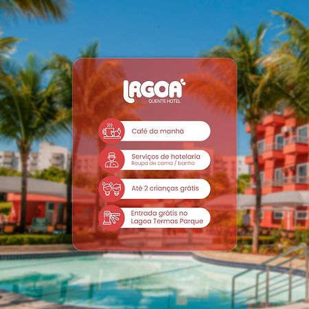 Lagoa Quente Hotel - Lagoa Oficial 카우다스노바스 외부 사진